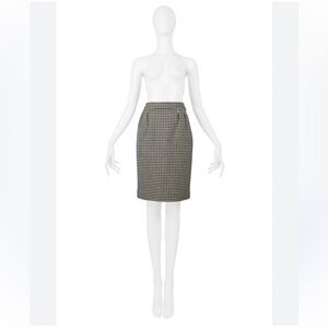 Yves Saint Laurent Rive Gauche Wool Skirt size 38